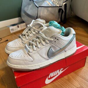 Nike SB Dunk Low ‘Diamond Supply Co. White Diamond’ (Size 10.5M) OG Laces No Box